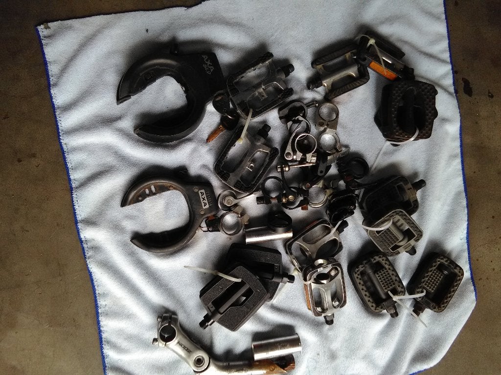 FIETSONDERDELEN, Ophalen, Gebruikt, Stuur, Staal