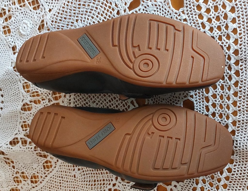 Josef Seibel 38 leren schoenen, Schoenen met lage hakken, Blauw, Ophalen of Verzenden, Zo goed als nieuw