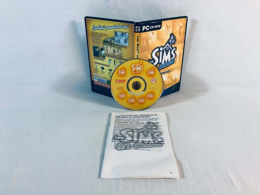 The Sims En Vacances PC FR volledige game Zeer goede staat, Gebruikt, Verzenden, 1 speler, Vanaf 3 jaar