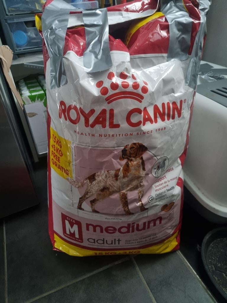 Royal canin medium hondenvoet 18kg, Ophalen