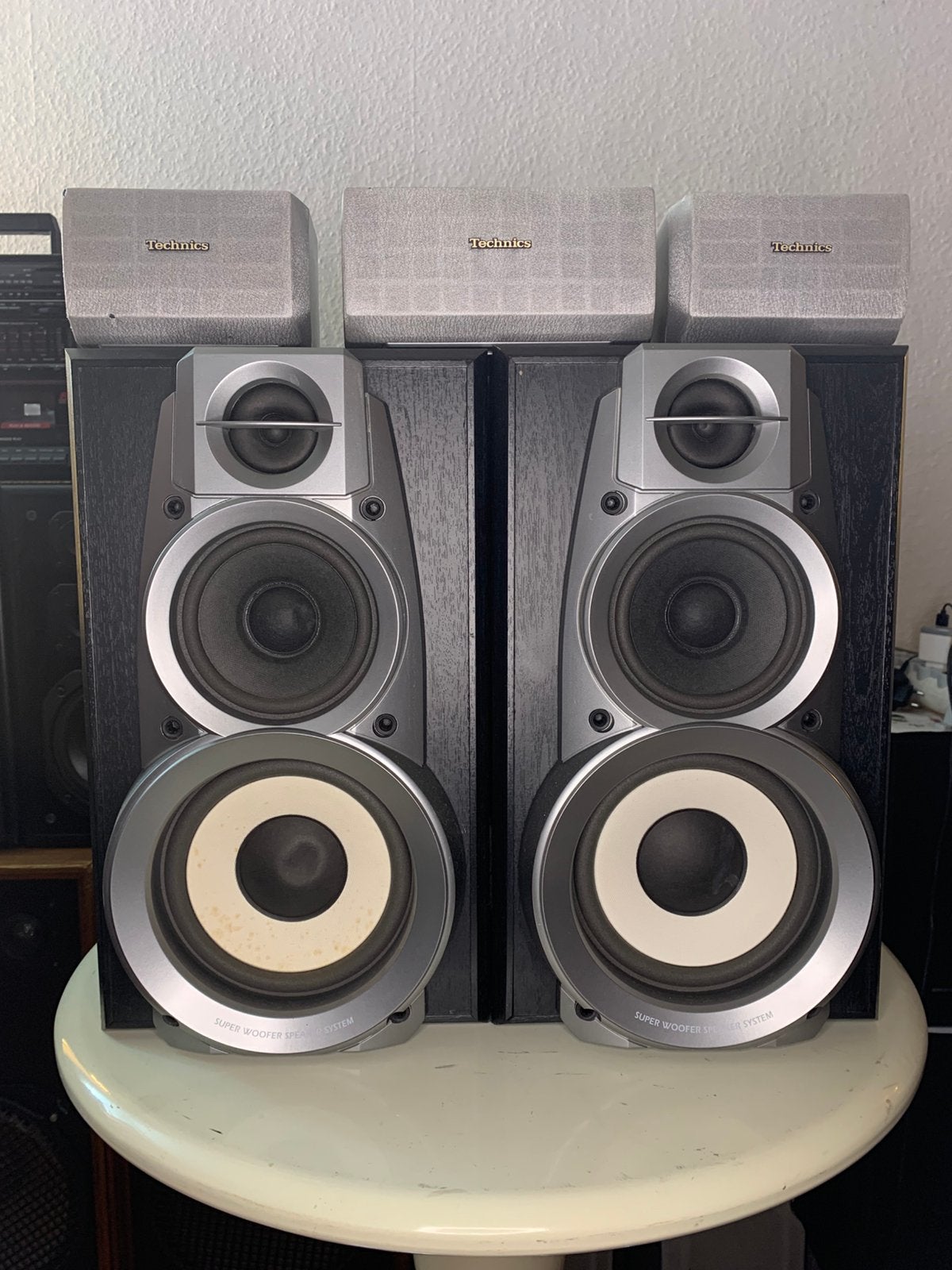 Technics Home Cinema Speaker set, Geschikt voor surround/home cinema, Ophalen, Zo goed als nieuw, Surroundset