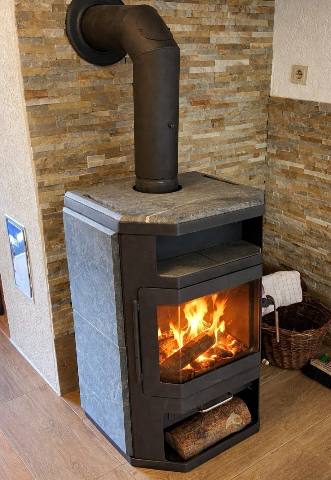 Speksteenkachel 8 Kw, Huis en Inrichting, Ophalen