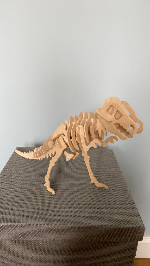 Maquette de dinosaure, Enlèvement