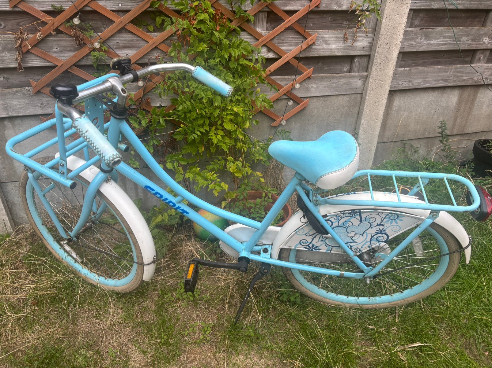 Meisjesfiets spirit 24 inch goede staat, Enlèvement, Utilisé, Frein à rétropédalage, 24 pouces