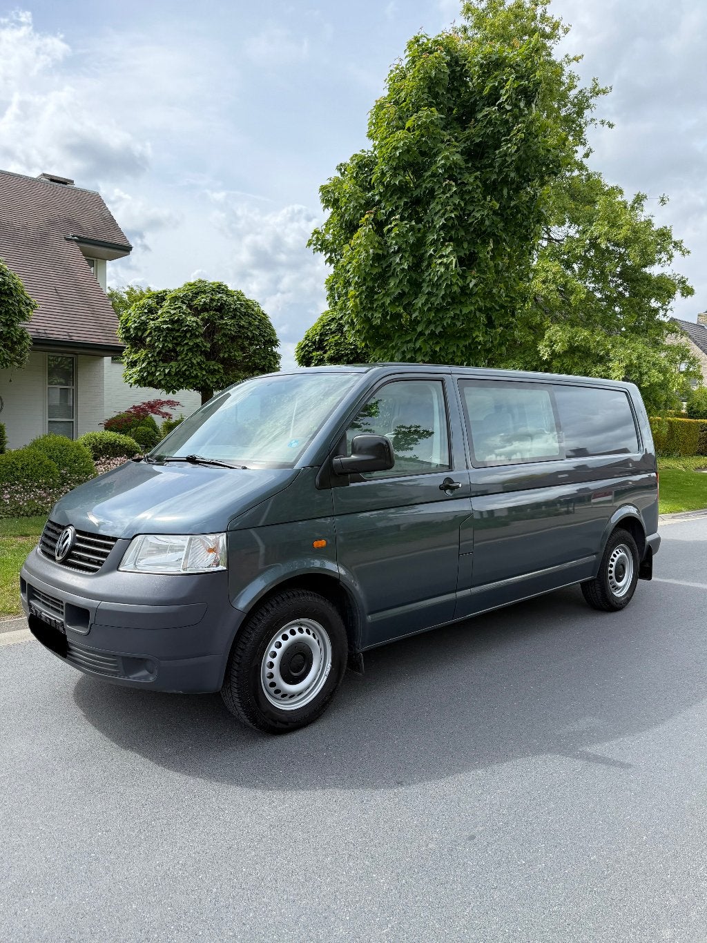 Volkswagen Transporter 2.5 TDI Lichte Vracht 4 Motion, Auto's, Parkeersensor, Grijs, Particulier, Te koop