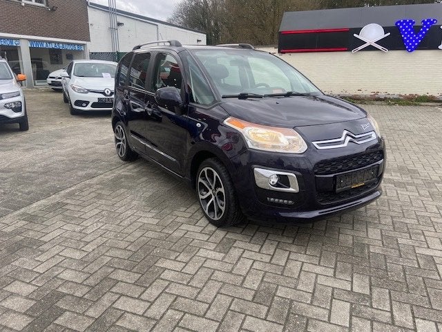 Citroen C3 Picasso EXCLUSIVE AIRCO ALU CRUISE PDC TREKHAAK!, Euro 6, Blauw, Bedrijf, USB