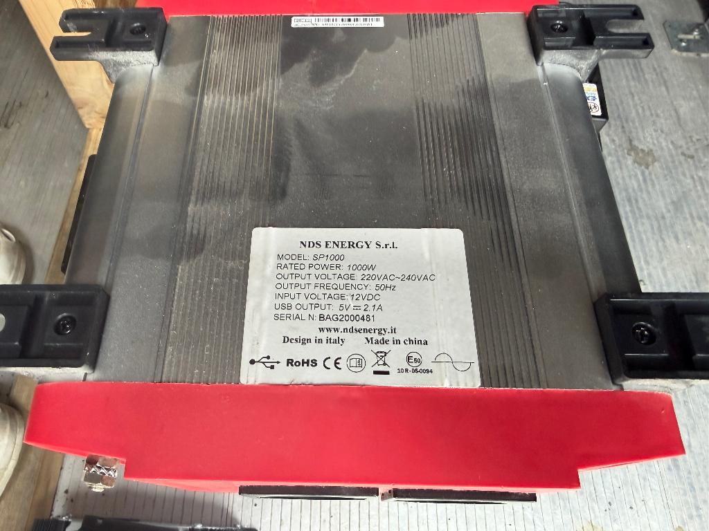 Omvormer 1000W, Ophalen, Gebruikt