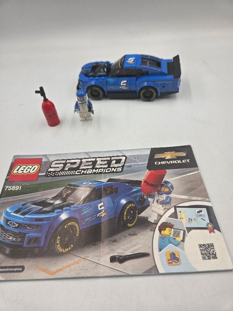 Voiture de course LEGO Speed Champions 75891 Chevrolet Cama, Enlèvement ou Envoi, Lego, Ensemble complet, Comme neuf