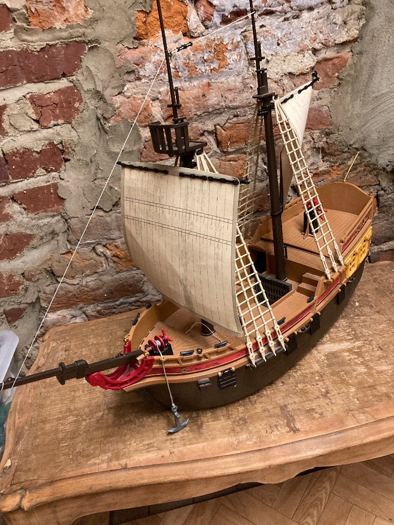 Playmobil Piratenschip, Kinderen en Baby's, Ophalen, Pirates, Losse onderdelen, Zo goed als nieuw