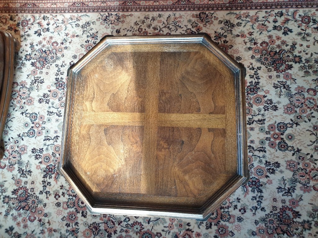 Table basse en chêne, Maison & Meubles, Enlèvement, Comme neuf, Autres formes, Chêne