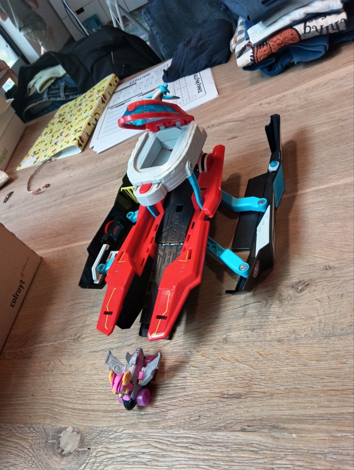 paw patrol schip met figuurtje, Kinderen en Baby's, Speelgoed | Actiefiguren, Ophalen