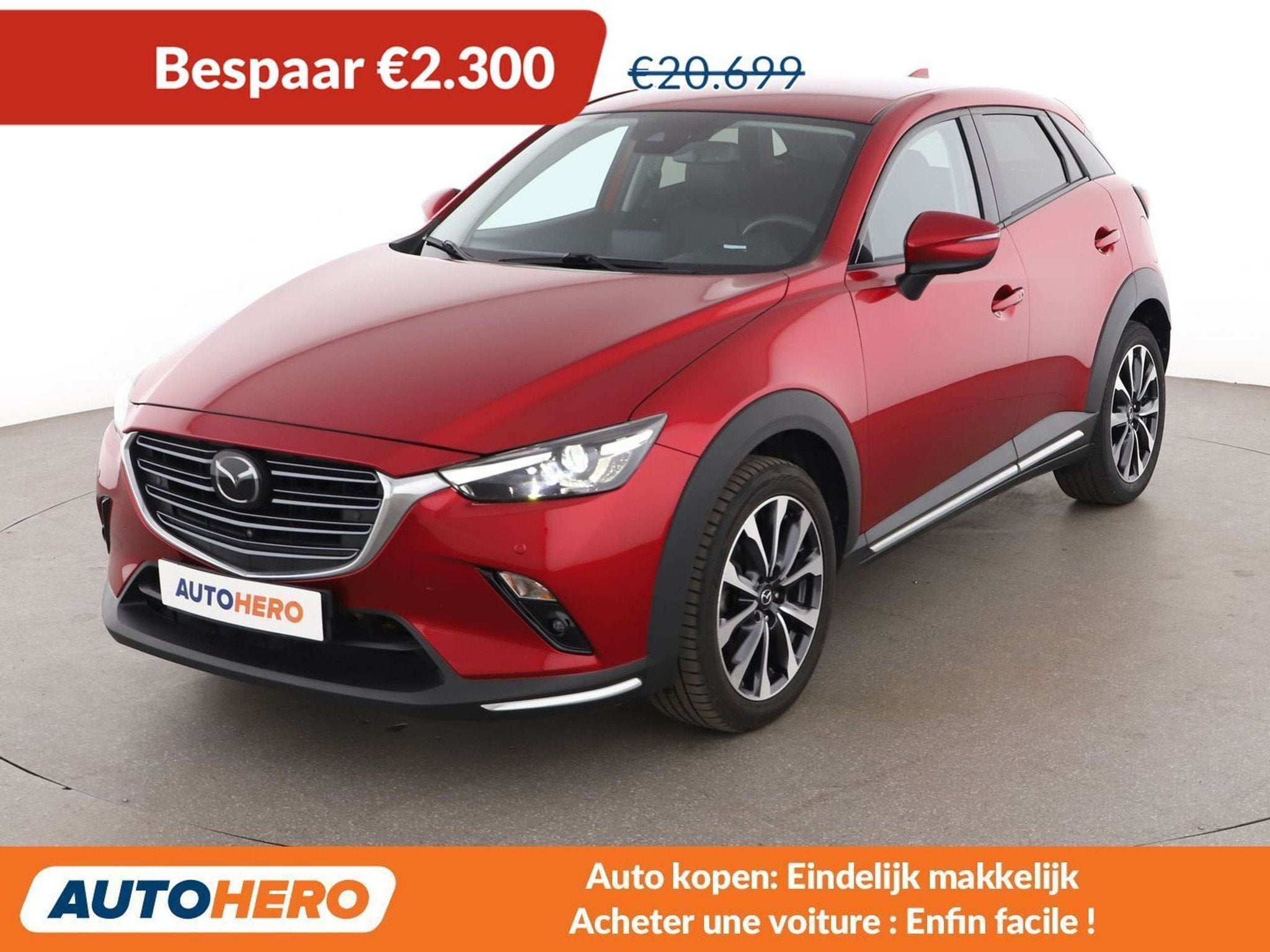 Mazda CX-3 2.0 Skyactiv-G Selection (automatique), Anti démarrage, Achat, 89 kW, 5 portes
