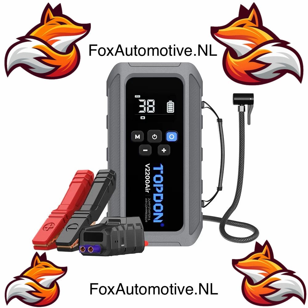 TOPDON V2200Air Démarreur compresseur batterie externe et, Enlèvement ou Envoi