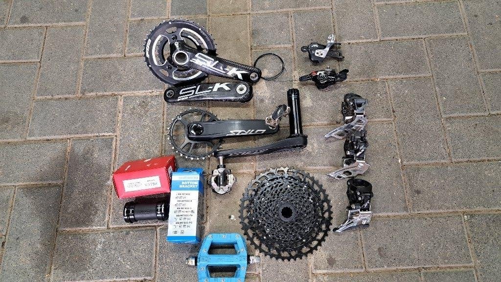 MTB onderdelen, Gebruikt, Mountainbike, Carbon, Ophalen