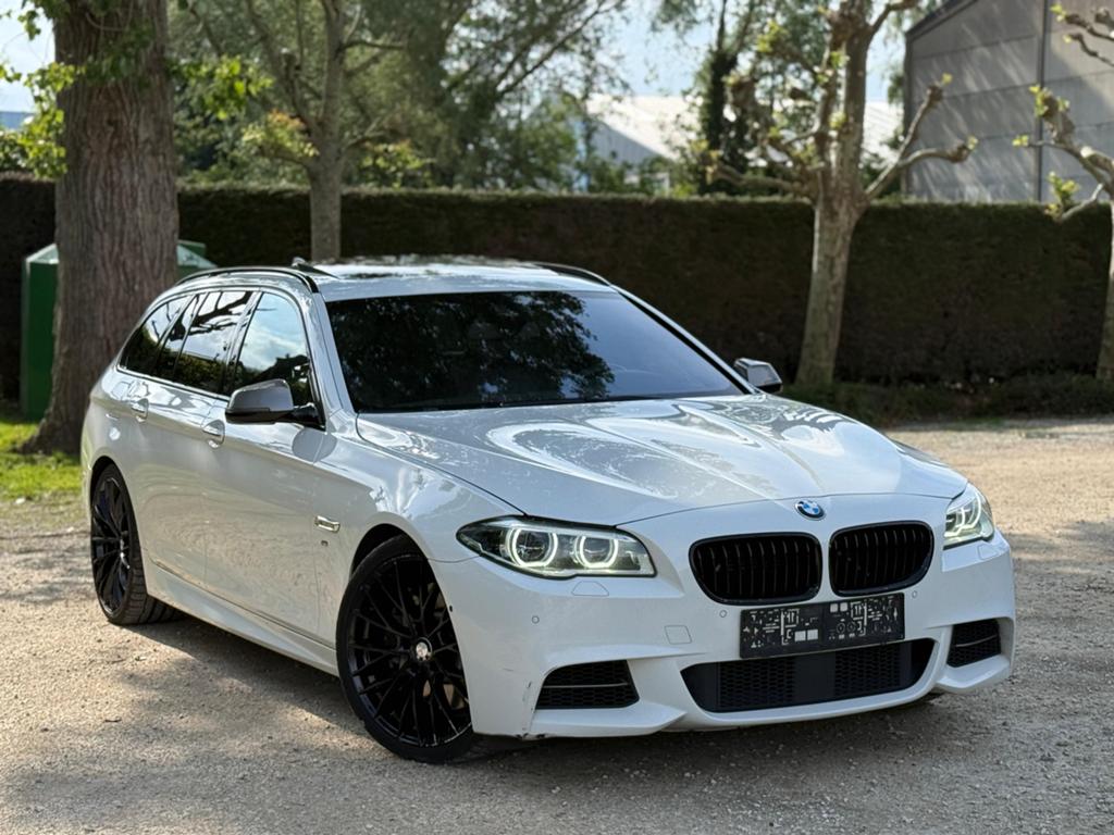 Bmw M550d | 381 CV, Autos, Entreprise, Automatique, Cuir synthéthique, Brun