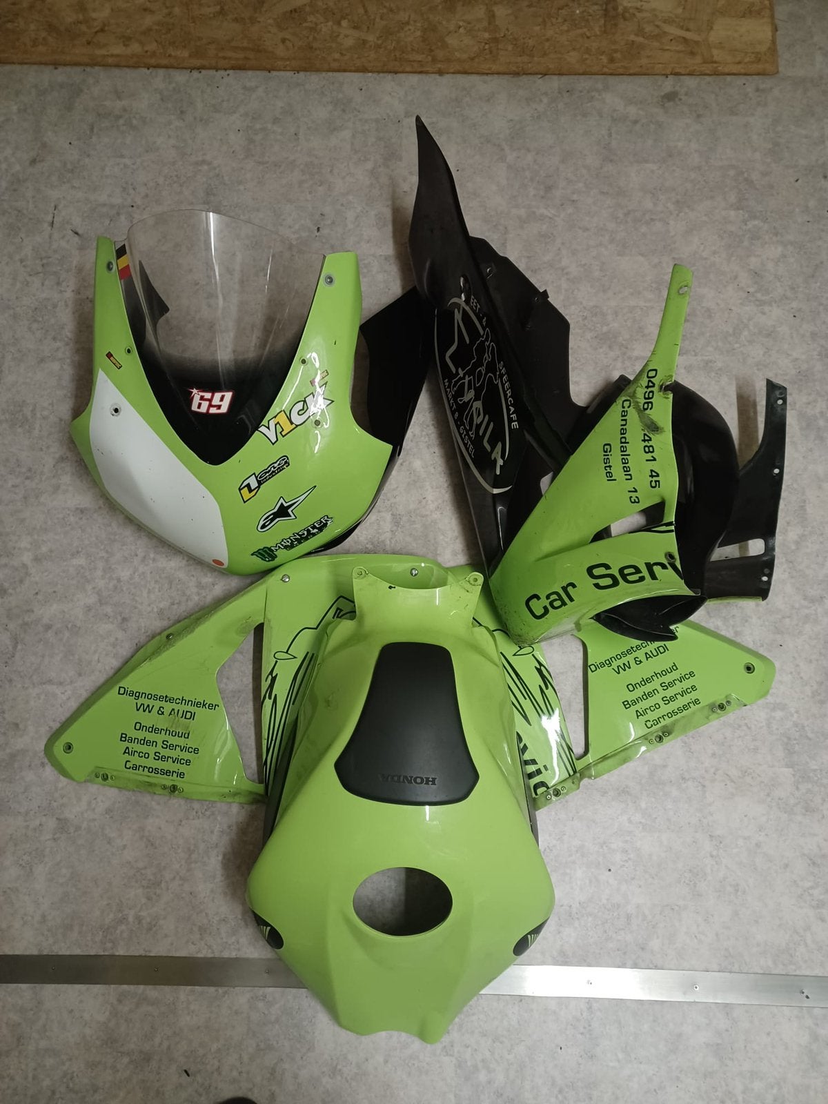 Circuitkuip Honda CBR1000RR SC59, Motoren, Ophalen, Gebruikt