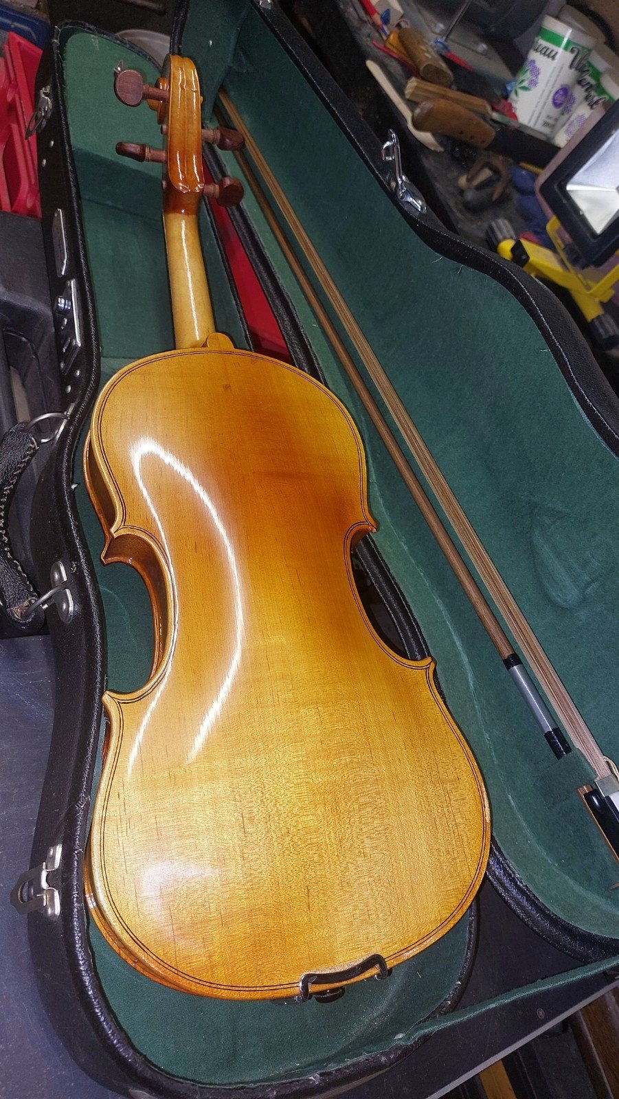 3/4 studie viool van het merk Lark. in nieuwstaat., Muziek en Instrumenten, Ophalen of Verzenden, Viool