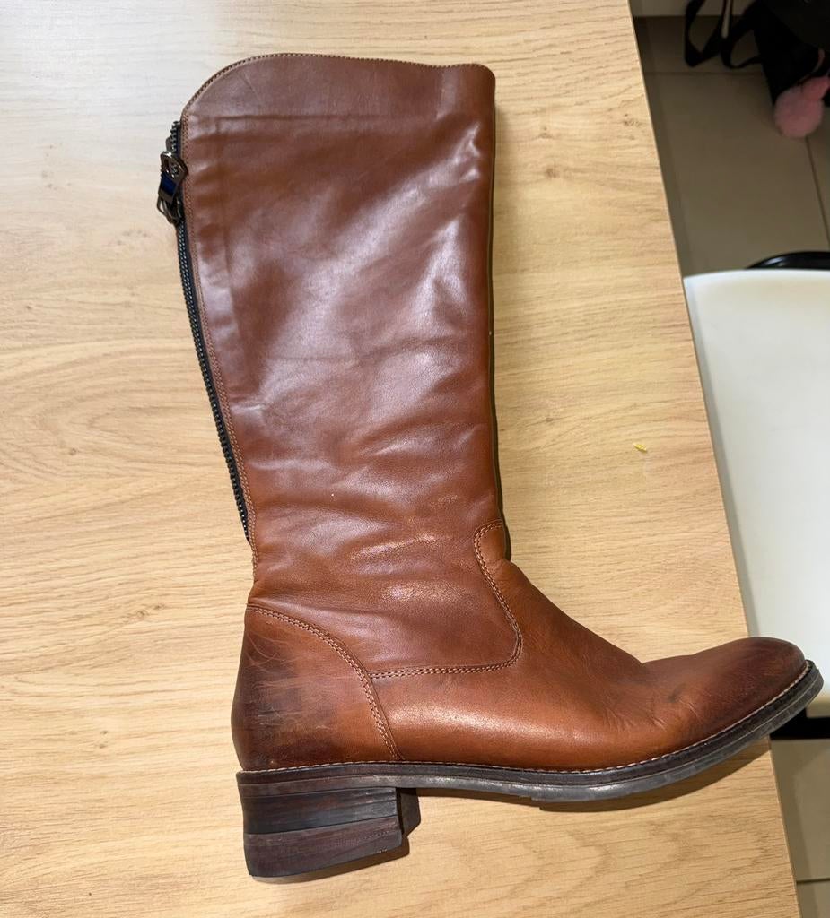 Botte en cuir T40, Enlèvement ou Envoi, Comme neuf