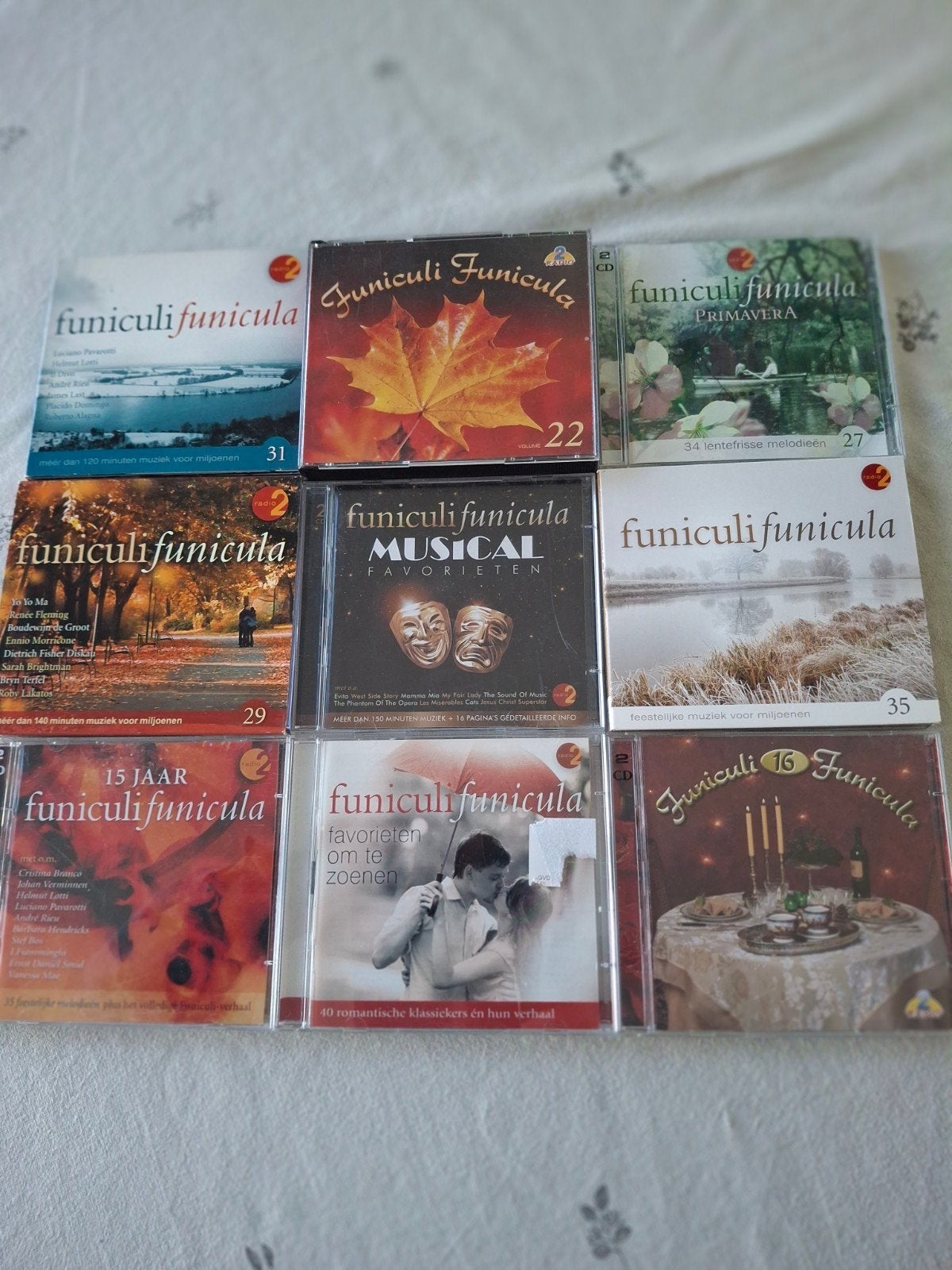 CDS Funiculi Funicula 1/2/3 Boîtes à CD, Enlèvement ou Envoi