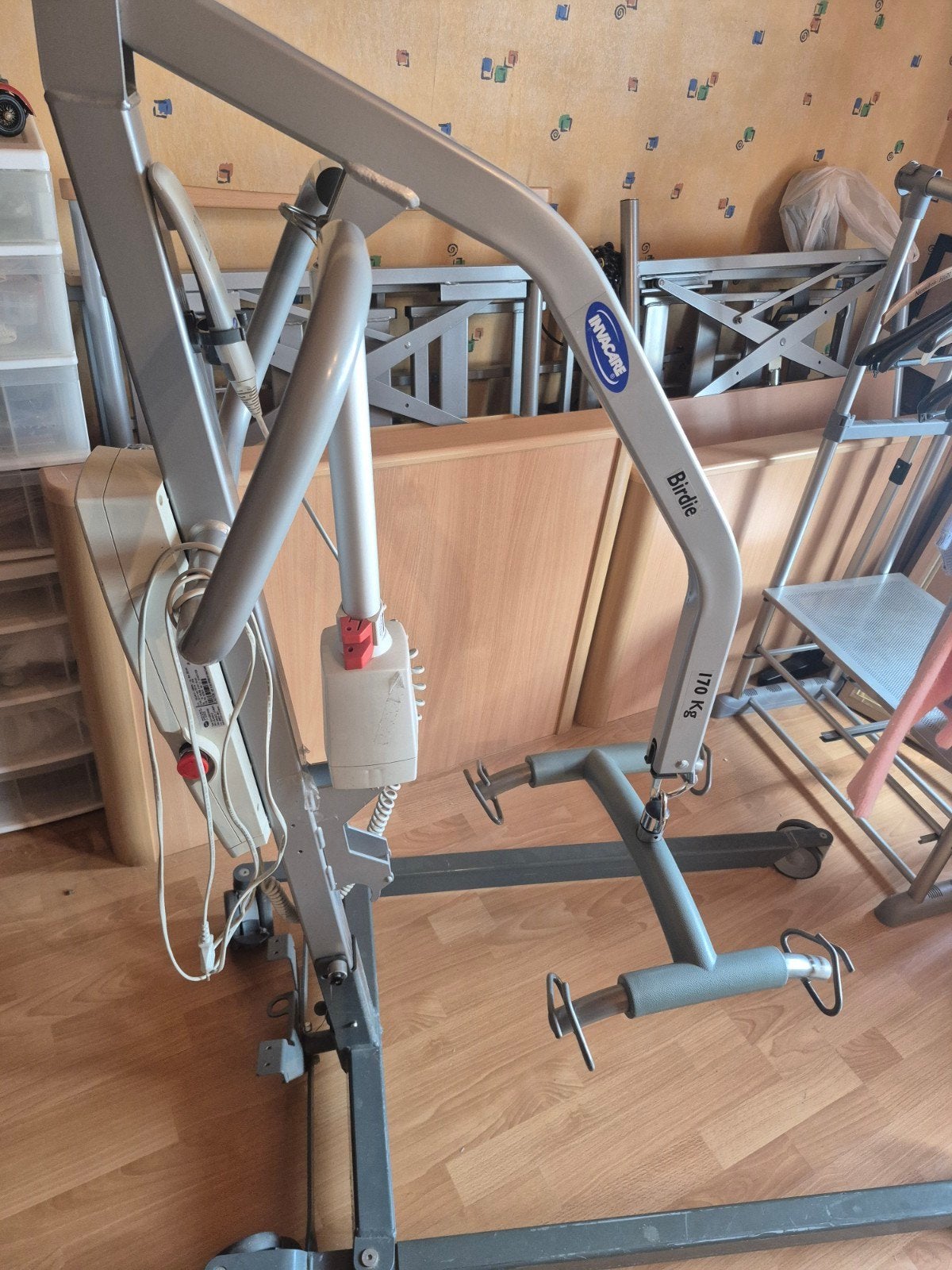 Elektrische tillift, Ophalen, Gebruikt