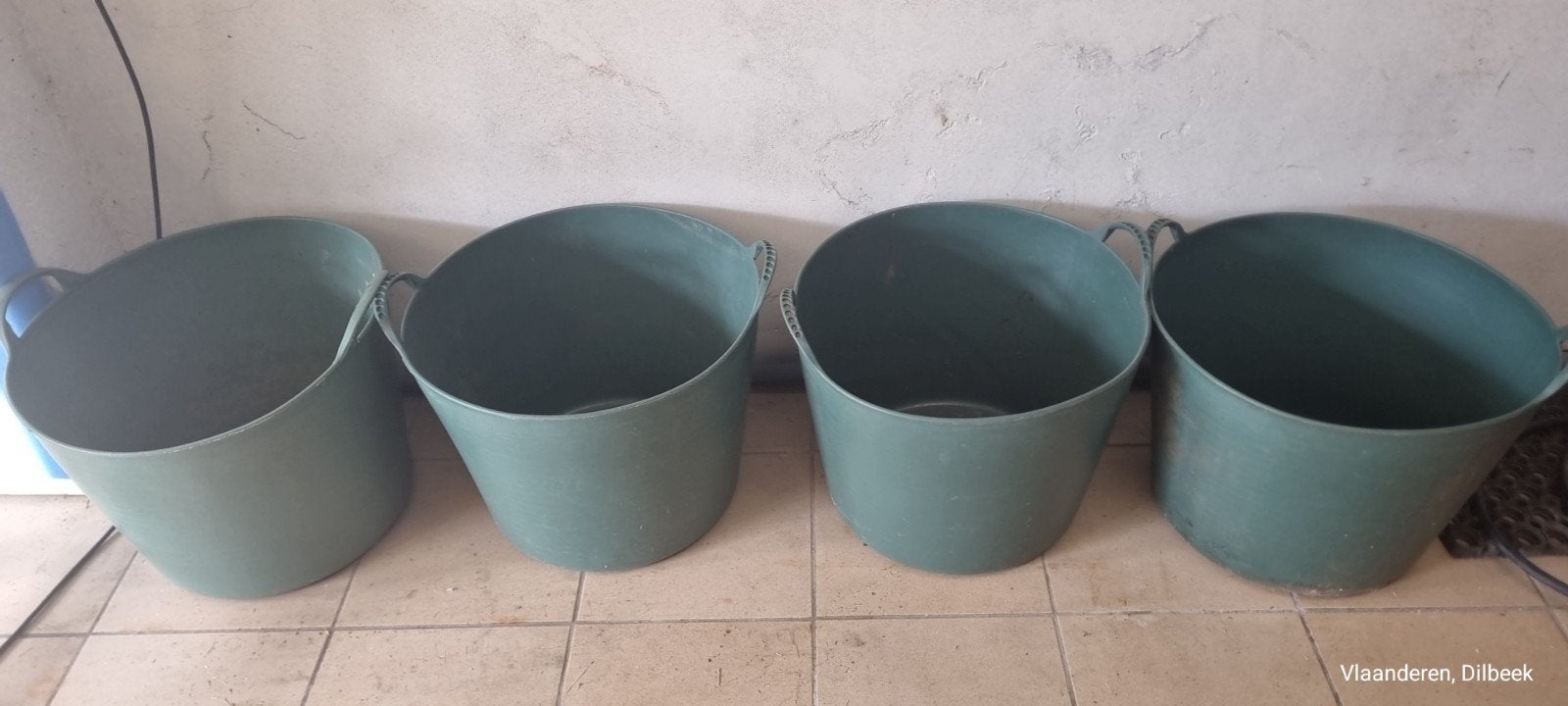 4 seaux flexible de 46 litres jardin et multi usages, Jardin & Terrasse, Enlèvement, Jardin