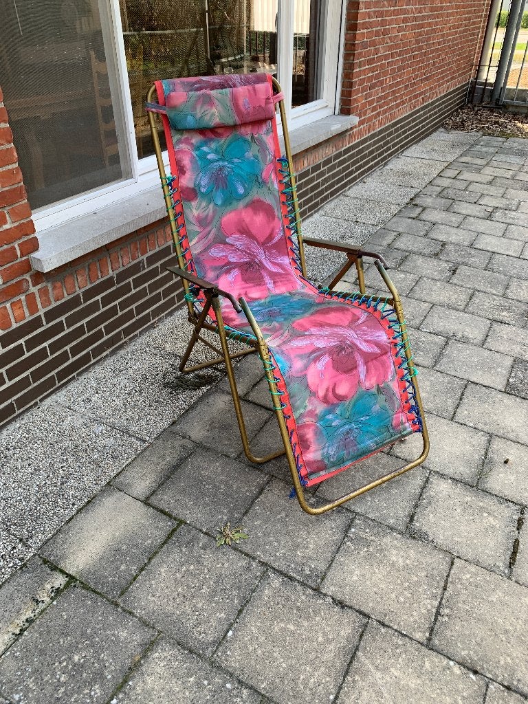 vintage strandstoel, Tuin en Terras, Ophalen