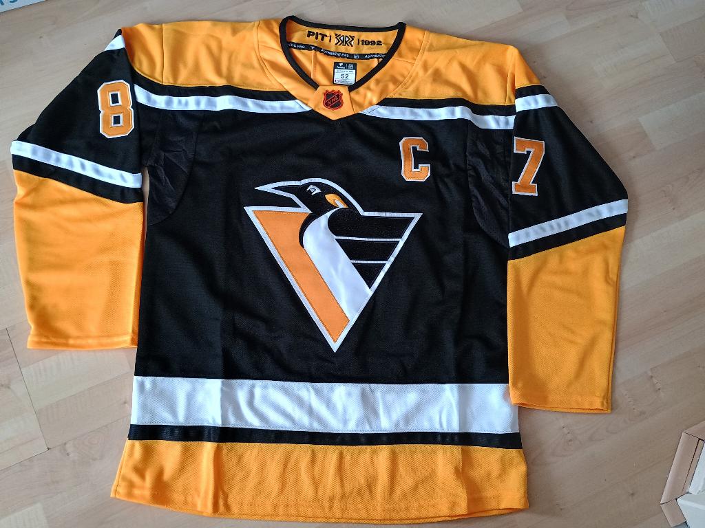 Pittsburgh Pinguins Jersey Crosby maat: L, Sport en Fitness, IJshockey, Ophalen of Verzenden, Nieuw, Kleding