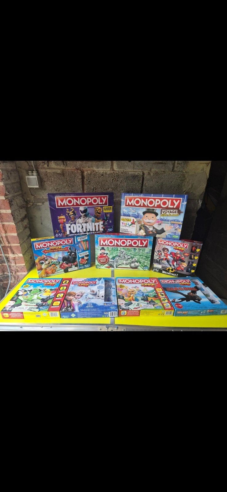 Jeux de societe / plateau haba monopoly cluedo etc, Enlèvement