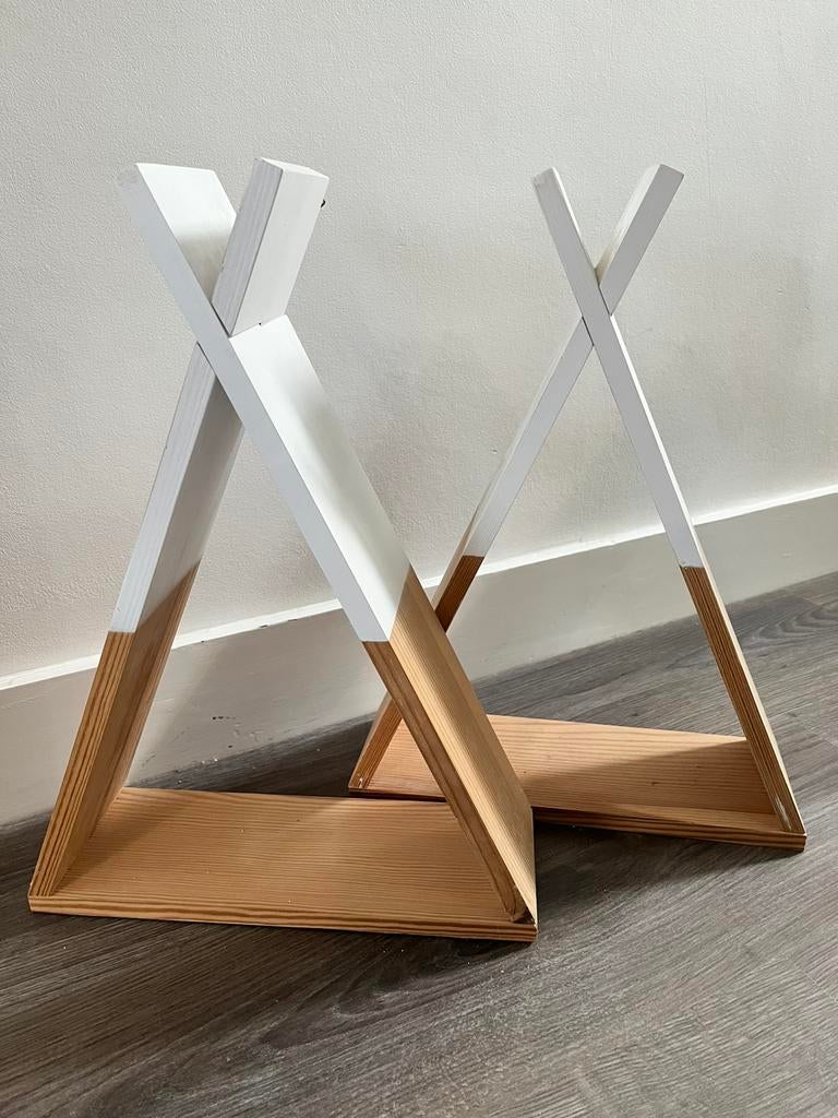 Set tipi-wandplanken voor kinderkamer, Ophalen, Zo goed als nieuw