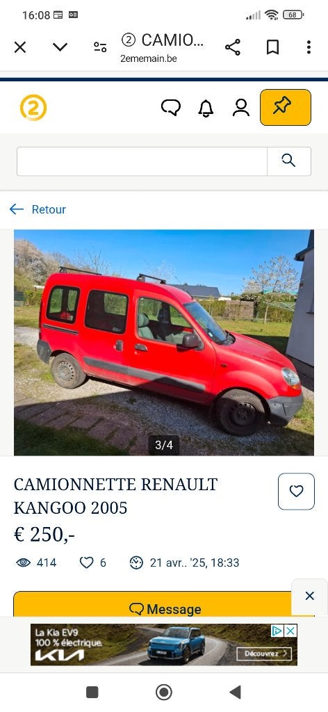 Voiture Renault, Autos, Achat, 2 places, Autre carrosserie, 5 portes