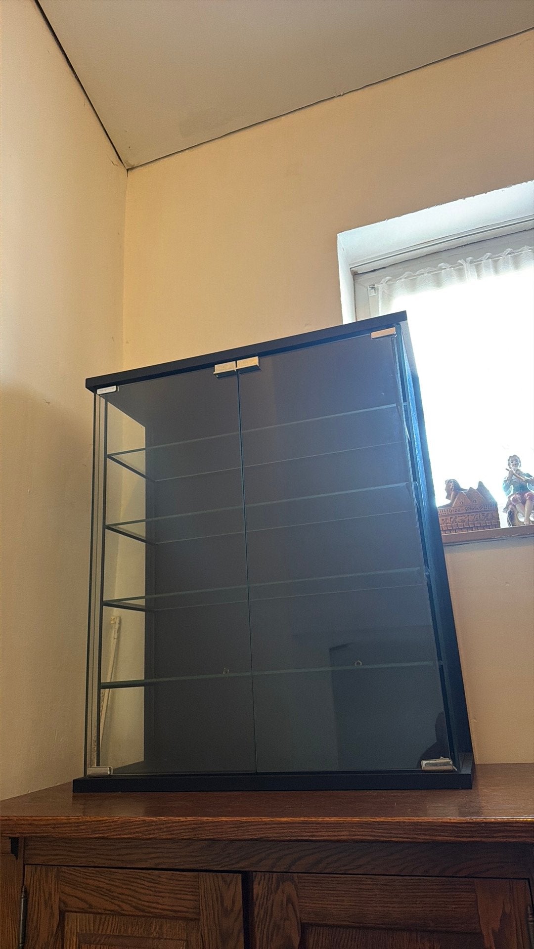 Vitrine, Enlèvement