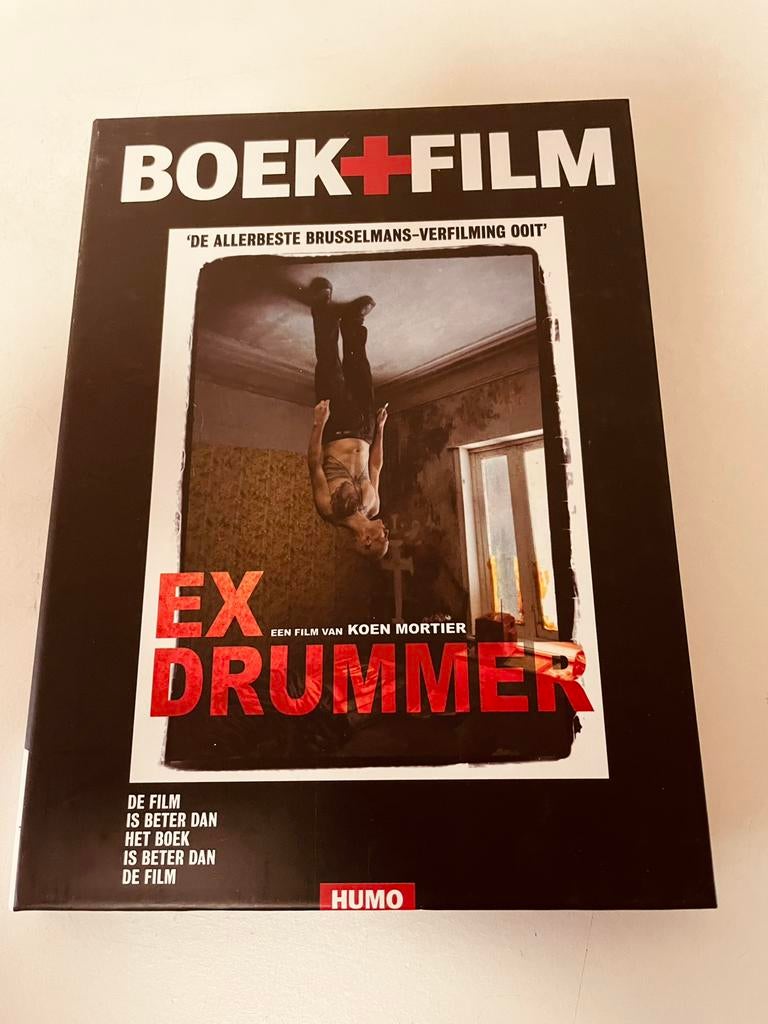 Boek + film Ex Drummer, Boeken, Ophalen of Verzenden, Zo goed als nieuw