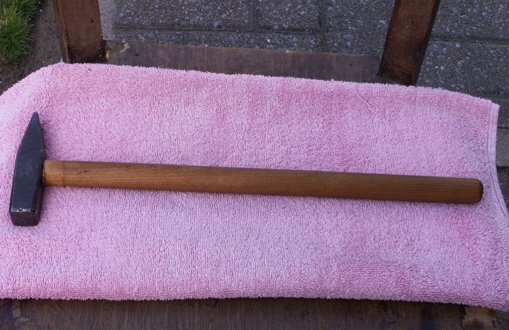 Marteau de 300 grammes avec MANCHE EXTRA LONG., Bricolage & Construction, Outillage | Outillage à main, Enlèvement ou Envoi, Comme neuf