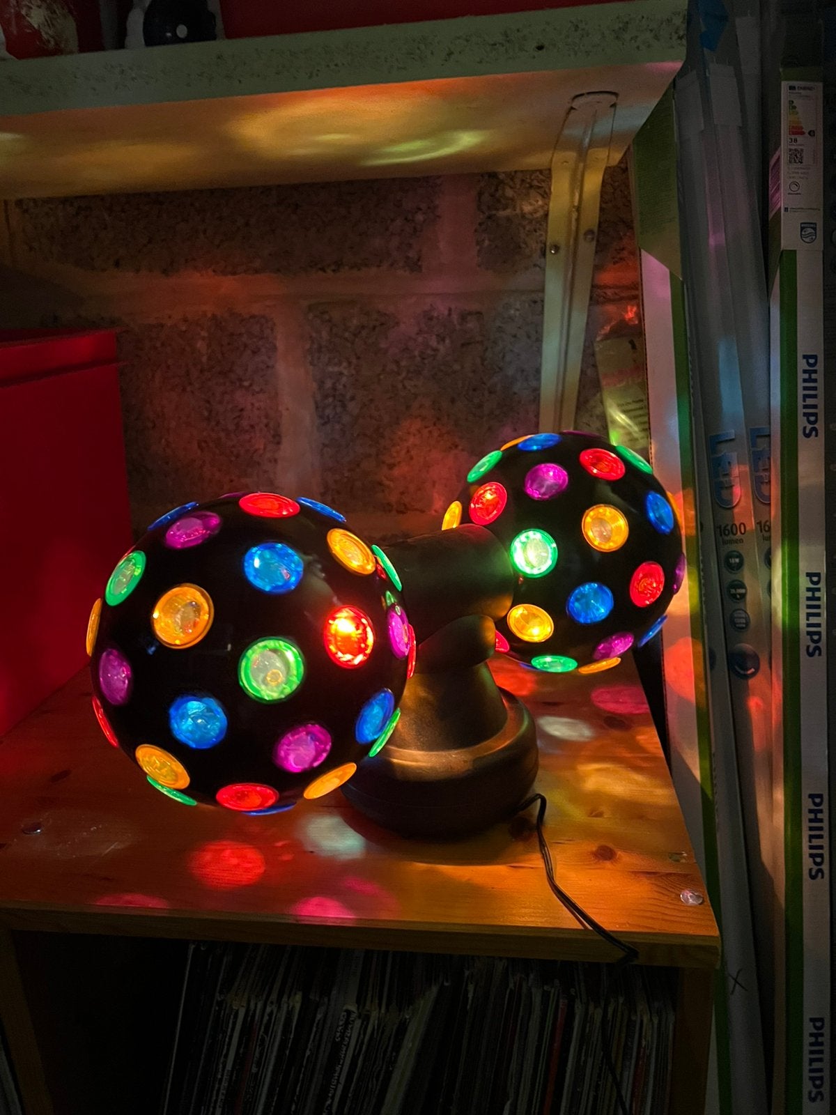 Disco verlichting, Muziek en Instrumenten, Ophalen, Zo goed als nieuw