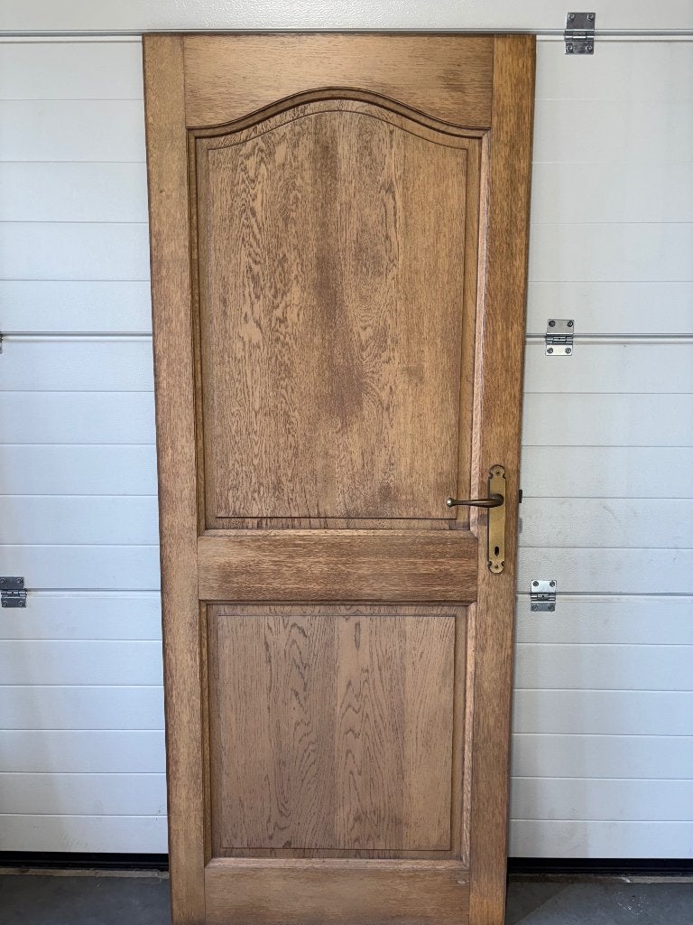 Deuren vol eik 4 stuks, Ophalen, Gebruikt, 80 tot 100 cm, Binnendeur