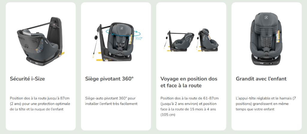 Maxi-Cosi AxissFix, Ophalen, Gebruikt, 0 t/m 18 kg, Isofix
