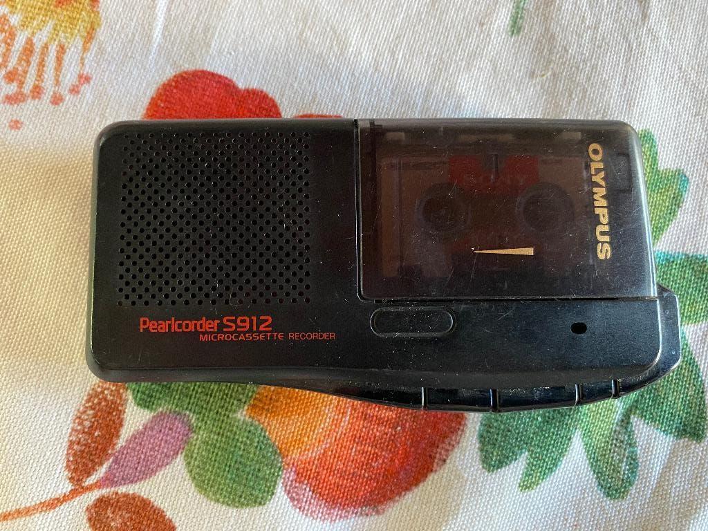 Olympus Pearlcorder S912 voicerecorder, Ophalen, Gebruikt