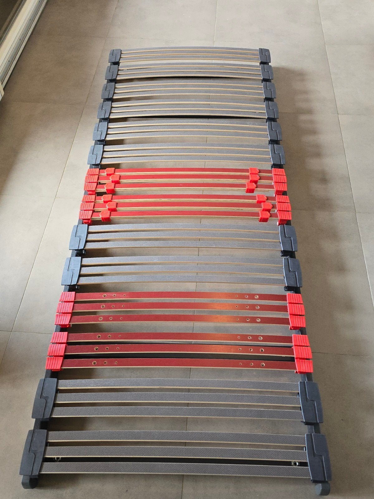 Duo de sommiers (2*80 cm) flex extra fixe neuf, Neuf, Queen size, Enlèvement, Sommier