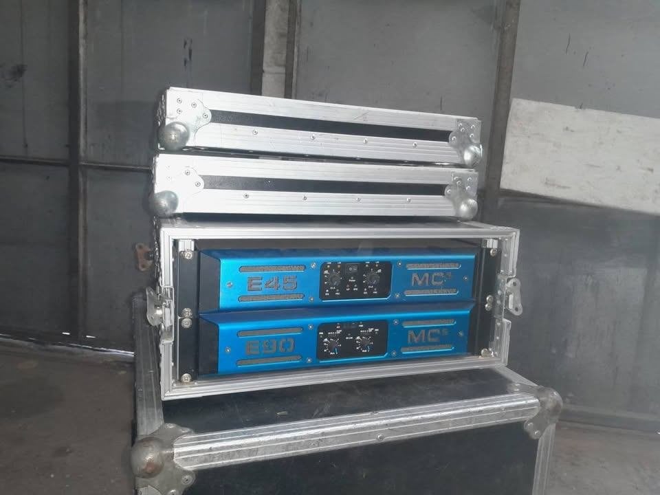Mc2 E45 + Mc2 E90, Audio, Tv en Foto, Versterkers en Ontvangers, Ophalen, Gebruikt, 120 watt of meer