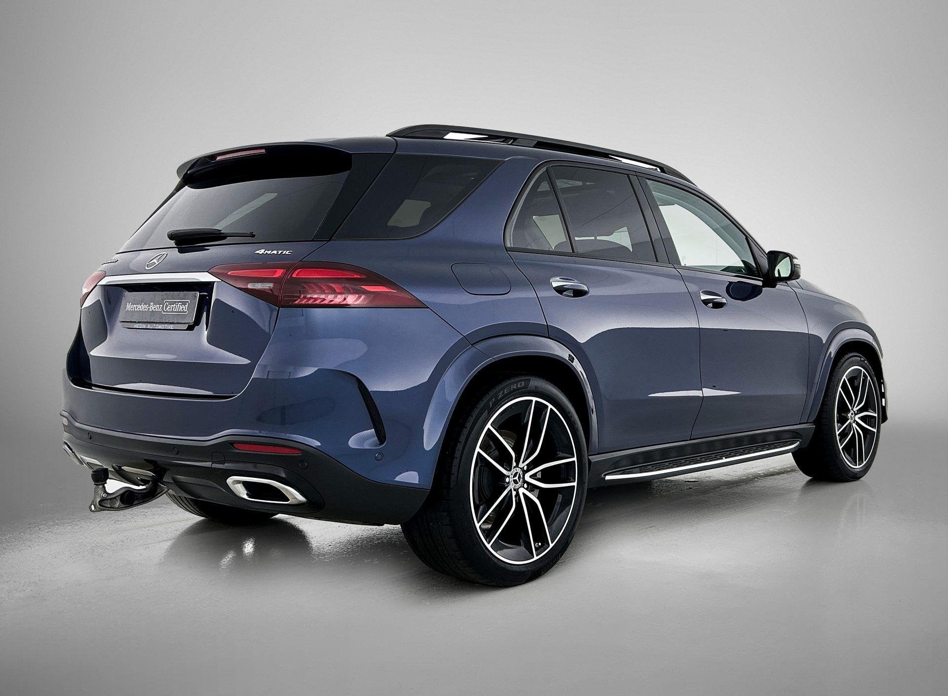 Mercedes-Benz GLE-Klasse 350 DE 4MATIC SUV AMG Line Night Pa, Auto's, Mercedes-Benz, Dealer onderhouden, Stof, Gebruikt, Zwart