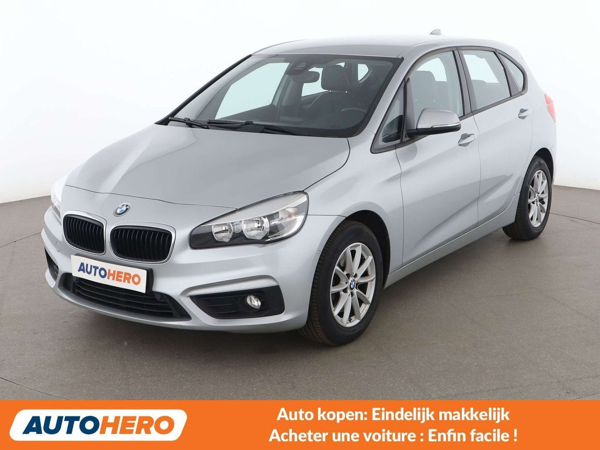 BMW 2 Serie 218 218i Active Tourer Basis (bj 2015), Auto's, Gebruikt, Zwart, 136 pk, Lichtsensor