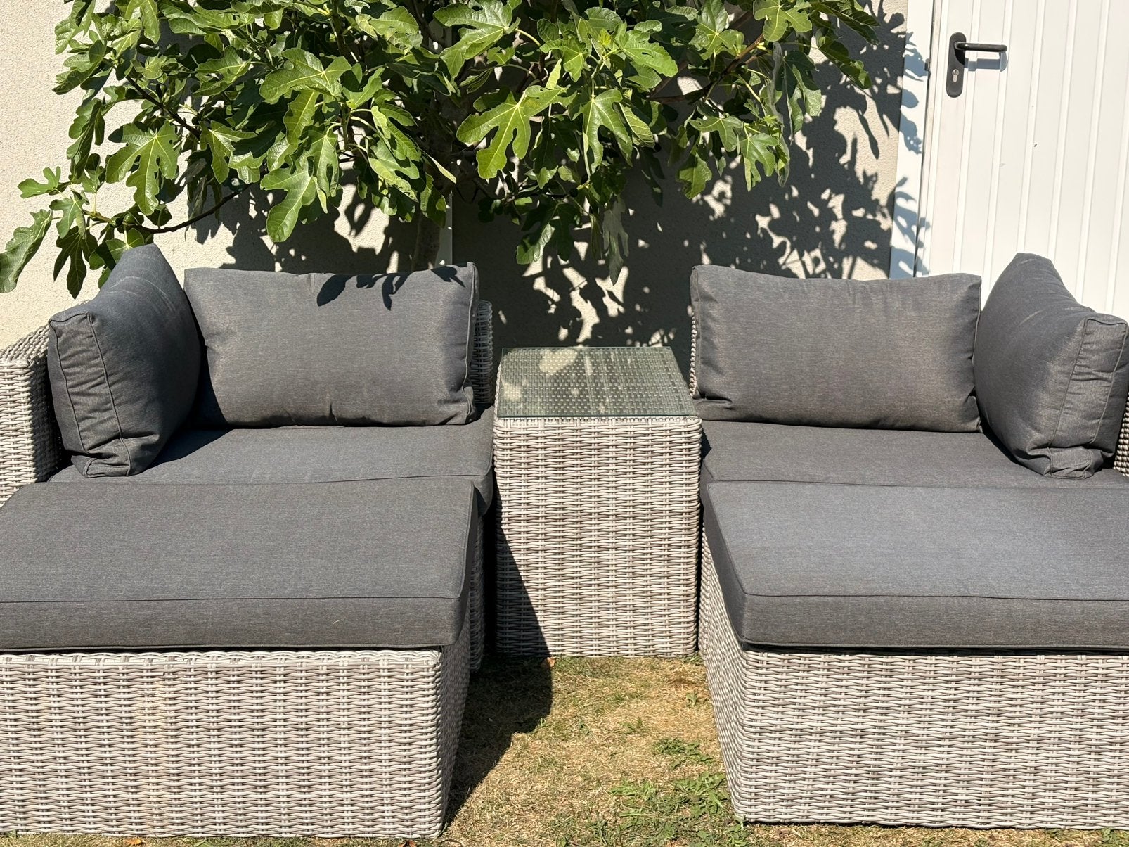 Lounge set te koop, Ophalen, Gebruikt, Loungeset, Overige materialen