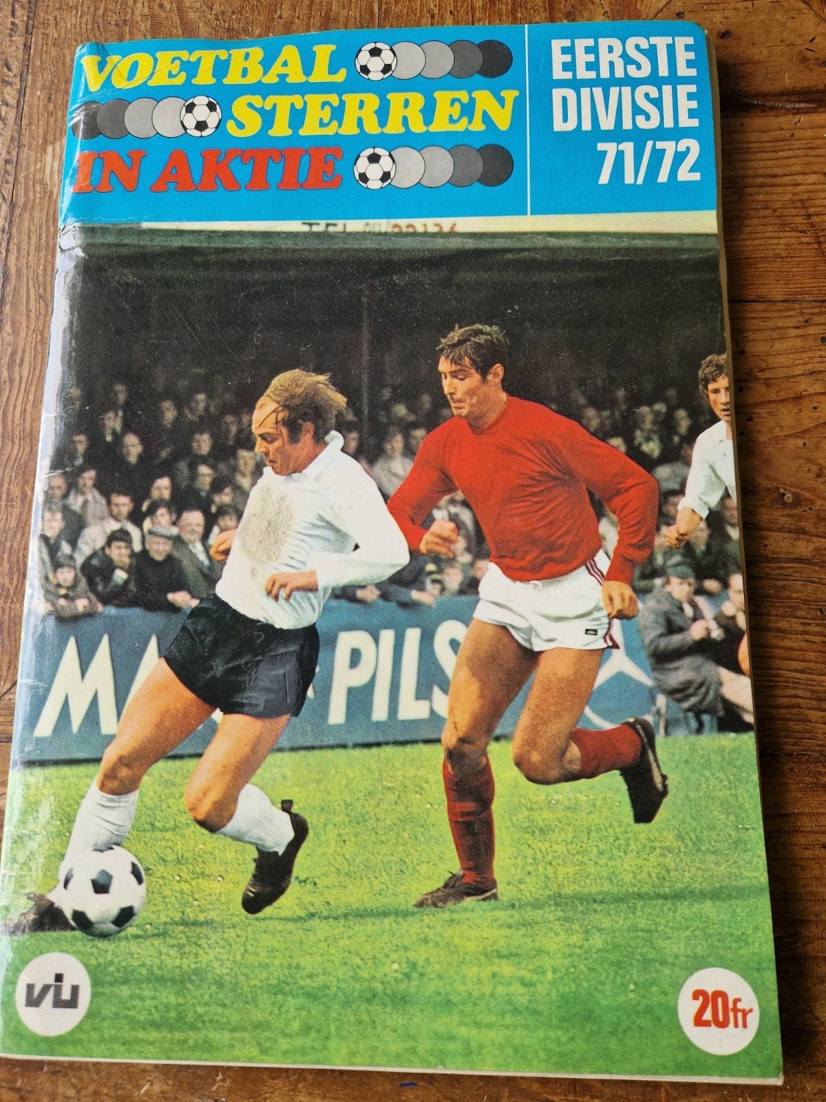 Les stars du football en action : première division 71/72, Livres, Enlèvement
