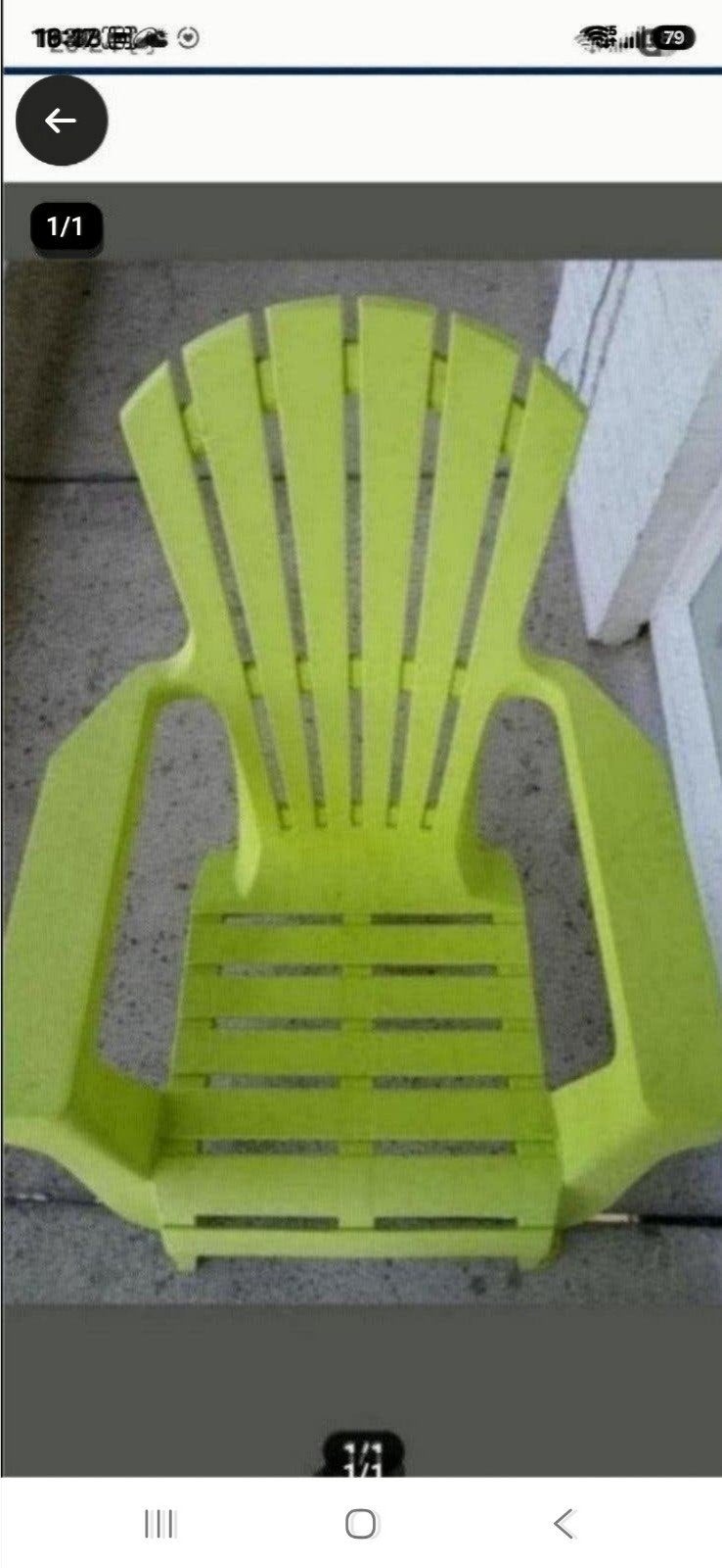 STEVIGE PLASTIC STRANDSTOEL UIT MONOBLOCK GRAND PRIX 15 EUR, Tuin en Terras, Tuinstoelen, Ophalen, Zo goed als nieuw, Plastic