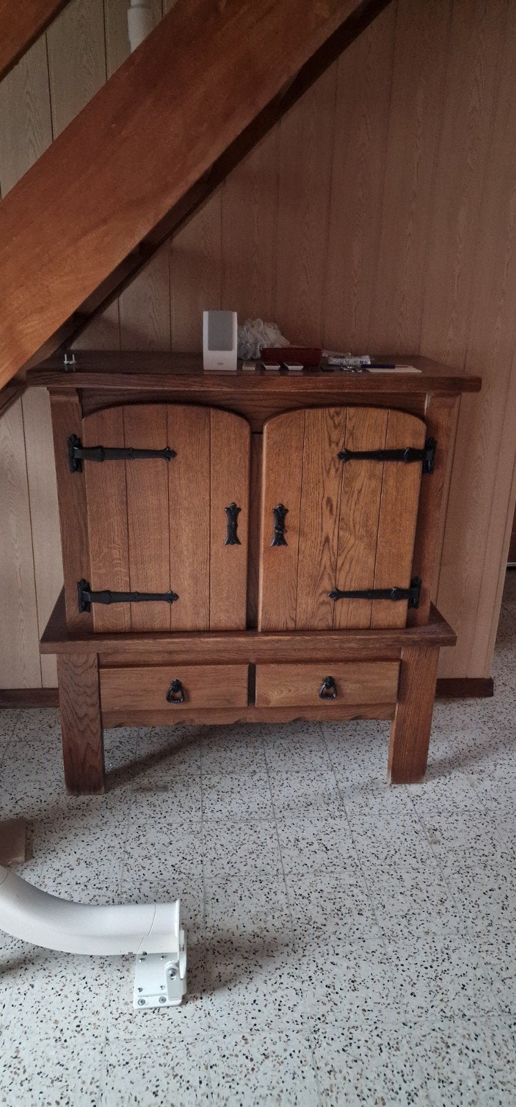 Armoire meuble bois, Enlèvement