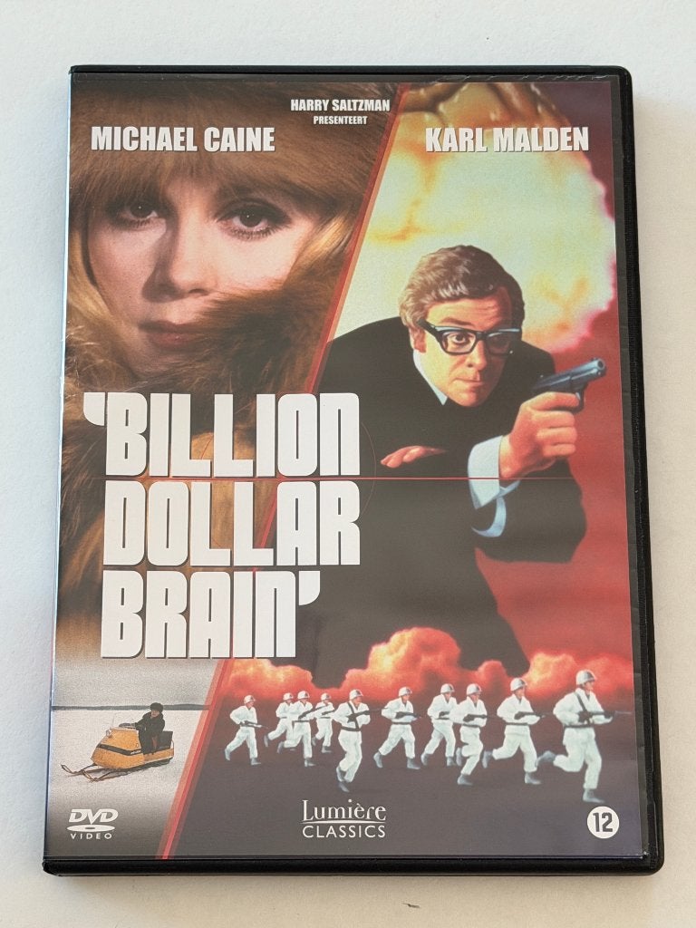 Billion Dollar Brain (DVD), CD & DVD, DVD | Thrillers & Policiers, À partir de 12 ans, Enlèvement ou Envoi, Utilisé, Détective et Thriller