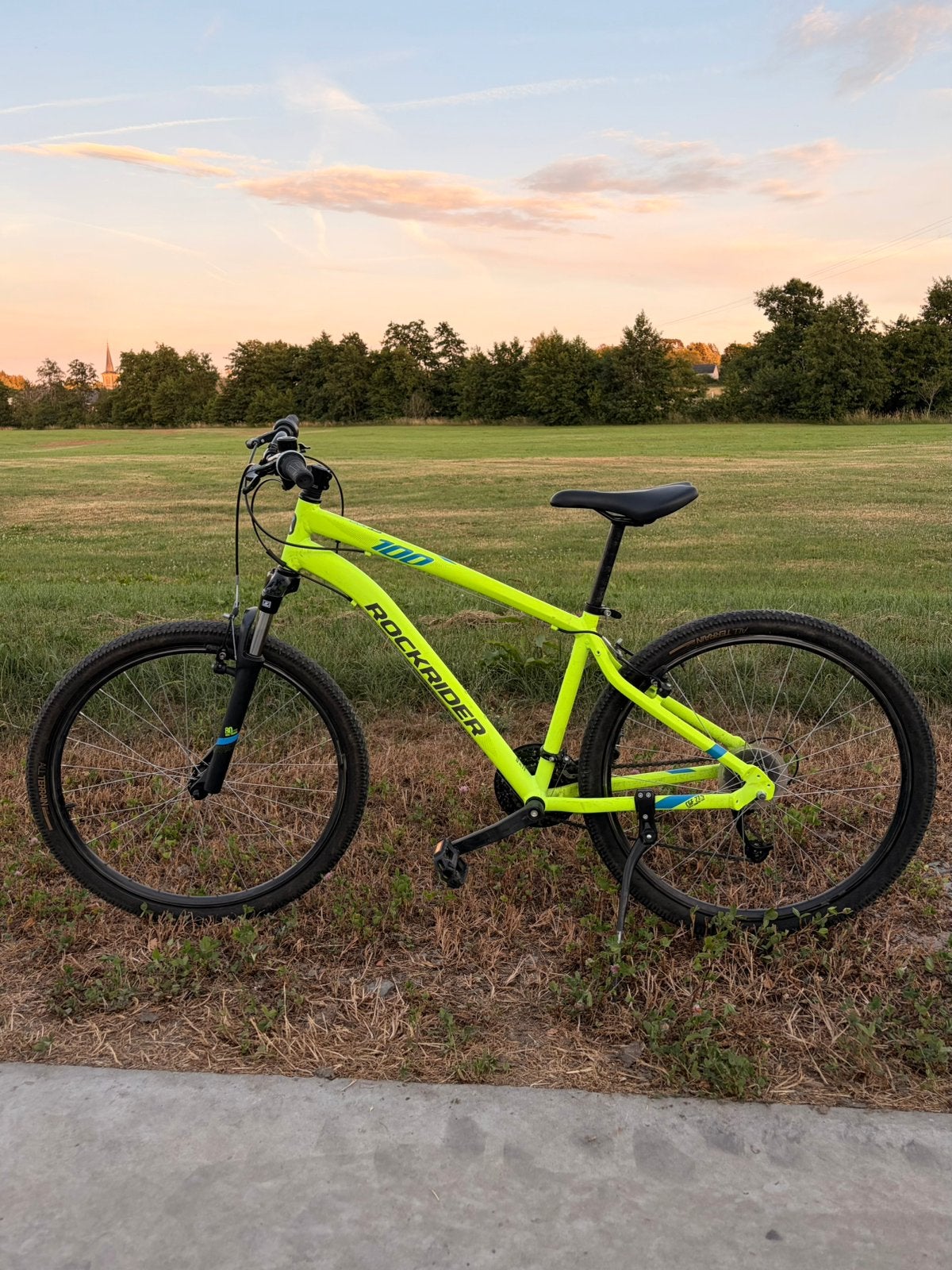 Rockrider st100 taille L, Vélos & Vélomoteurs, Vélos | VTT & Mountainbikes, Autres marques, Frein sur jante, Enlèvement, Utilisé
