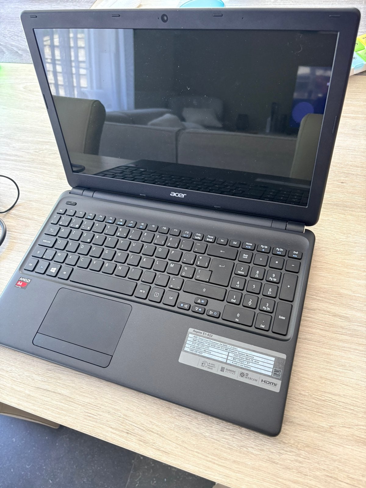 PC Portable Acer, Informatique & Logiciels, HDD, 8 GB, Moins de 2 Ghz, Enlèvement