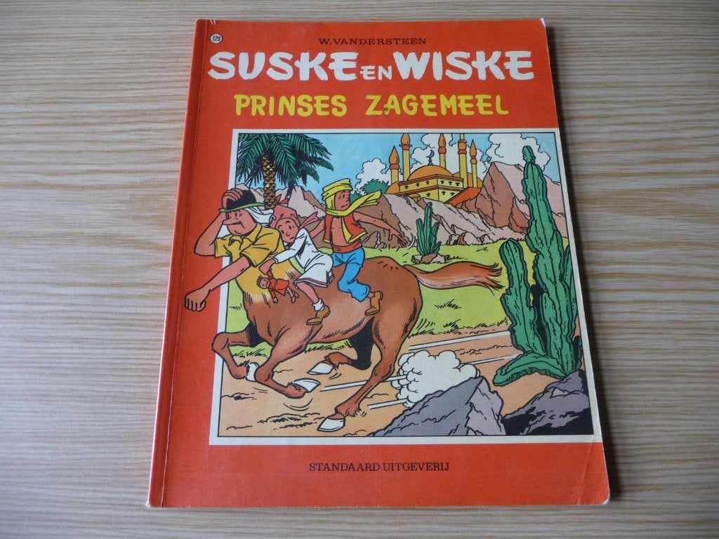 Suske & Wiske 129. Prinses Zagemeel 1971 €4, Boeken, Willy Vandersteen, Eén stripboek, Ophalen of Verzenden, Zo goed als nieuw