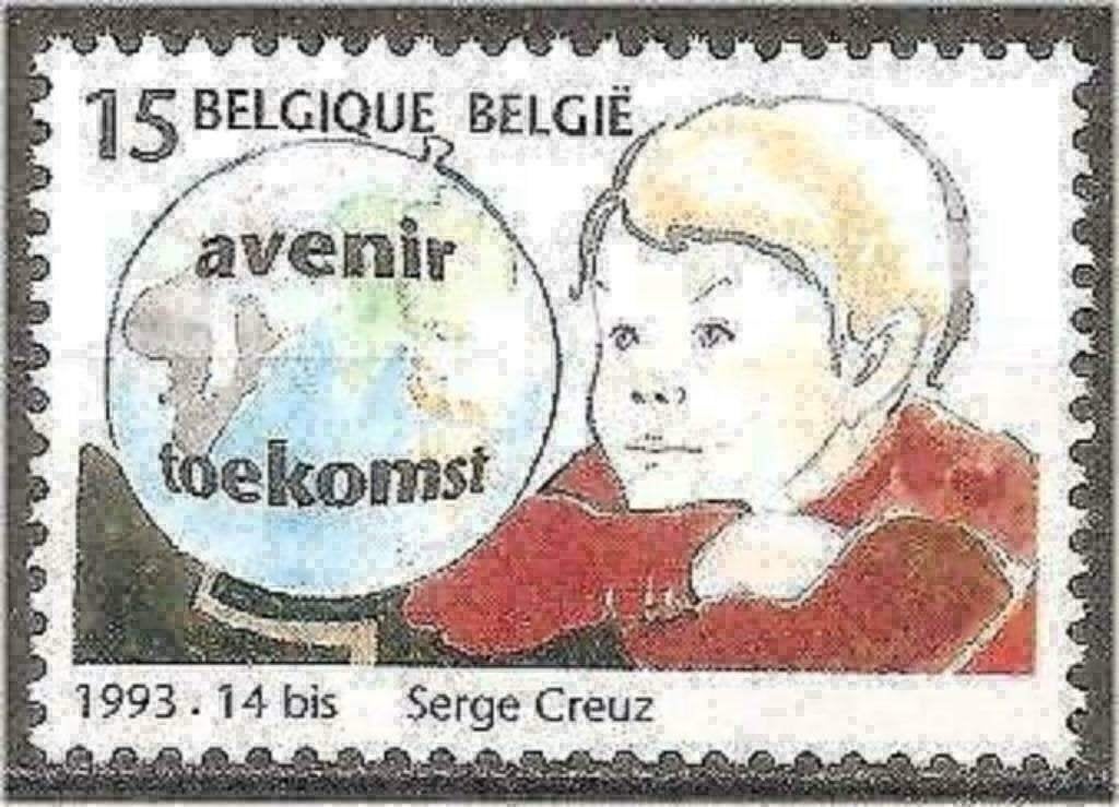 Belgique 1993 - Yvert/OBP 2531 - Enfants - Acteurs (PF), Envoi, Non oblitéré, Neuf, Enfants